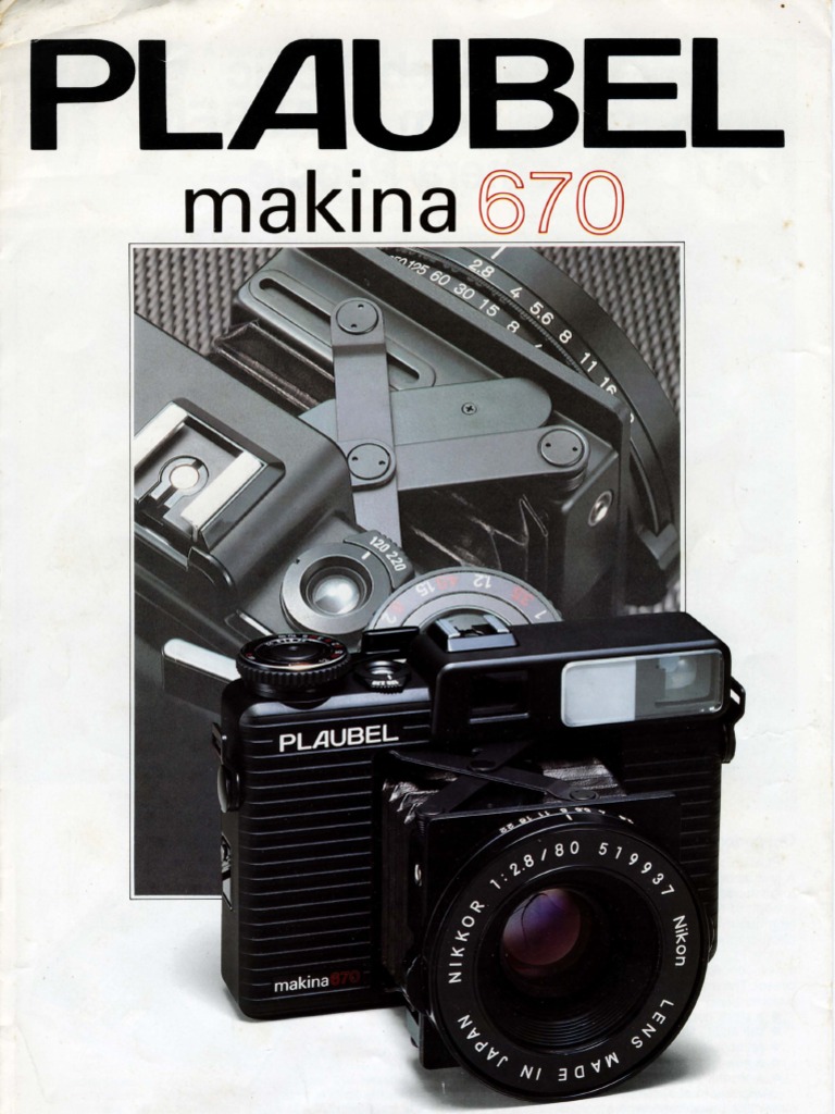 Plaubel Makina 670 | PDF
