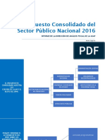Análisis Presupuesto Sector Público Nacional 2016