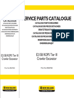 Catalogo Escavadeira E215B PDF