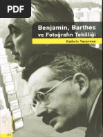 Kathrin Yacavone Benjamin Barthes Ve Fotoğrafın Tekilliği - Hayalperest Yayınevi