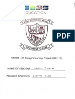 Lovell's Fast Food Class 12 Entrepreneurship Business Plan Project