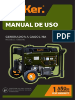 Manual Generador Bauker GG6300