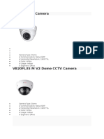 Dome IP Camera 1920p White Indoor Office
