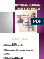 Kebutuhan Cairan Dan Elektrolit