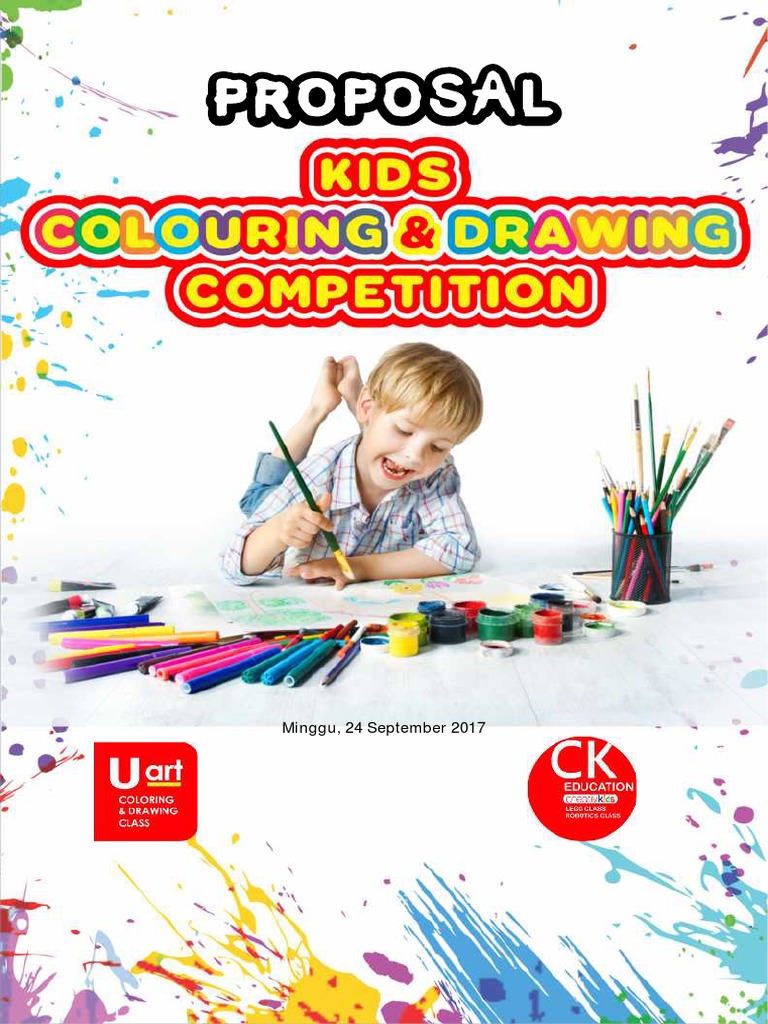 Proposal Coloring-Drawing Competition | PDF | Karier & Perkembangan ...