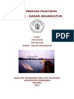 Buku Panduan Dasar-Dasar Akuakultur 2015 (MODUL) NEW VERSION