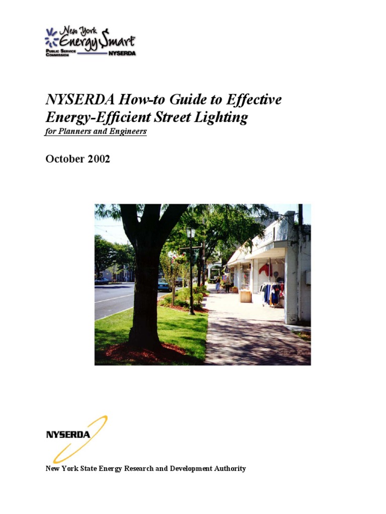 Efficient Street Lighting Guide | PDF | Lighting | Street Light
