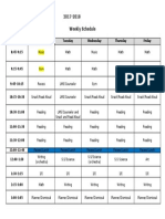 Office Schedule