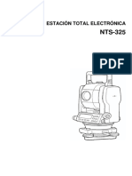 Manual de Operacion NTS-325