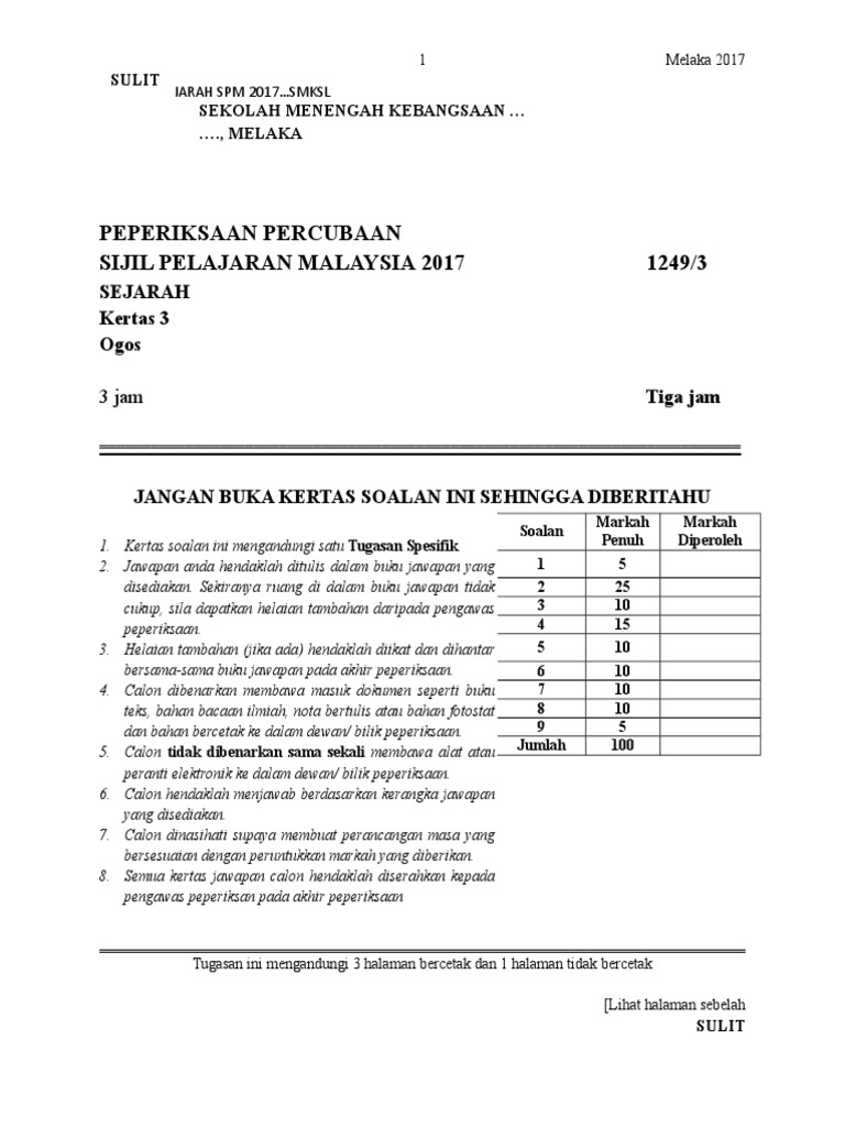 Set Soalan Ekonomi Trial Spm 2019 Kelantan - 8 Descargar