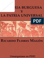 Flores Magón, Ricardo - La Patria Burguesa y La Patria Universal (Anarquismo en PDF) PDF