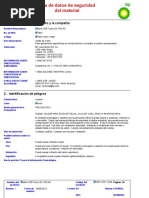 Msds Castrol CRB Turbo g3 15w-40