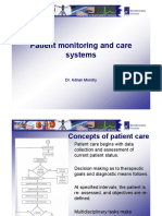 Patient Monitoring and Care Systems: Dr. Adrian Mondry