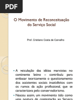 O Movimento de Reconceituação