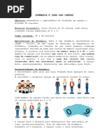 Dinâmica o Jogo Das Cartas