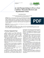 What Is Psi From Anti Parapsychology To Psi As A Next Scientific Revolution Theoretical Reviews and Hypothesized Vision PDF