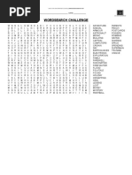 Wordsearch All Topics YEAR 5