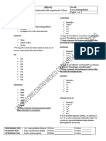 Estandarizacion Del Reporte de Orina