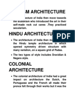 Buddism Architecture: The Architecture of India Then Move Towards