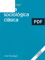 Teoría Sociológica Clásica - Giner