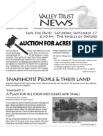 Auction For Acres Is Back!: Valley Trust