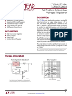 Features Description: Lt138A/Lt338A Lm138/Lm338 5A Positive Adjustable Voltage Regulator