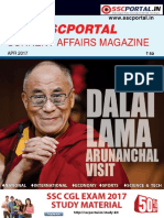 SSCPORTAL Current Affairs Magazine For SSC Exams Vol 34 March 2017