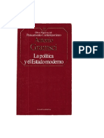 Gramsci Antonio - La Politica Y El Estado Moderno.doc