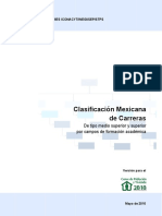 Clasificación Mexicana de Carreras 2010