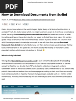 Download How to Download Documents From Scribd - SwitchGeek by Gonzalo Recalde SN358203463 doc pdf