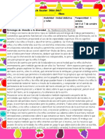 Ejemplo Una Semana de Trabajo No Editable Alimentandome para Crecer PDF