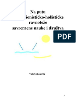 Na Putu Redukcionisticko-Holisticke Ravnoteze Savremene Nauke I Drustva PDF