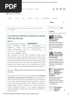 Download Cara Sederhana Membuat Material Kaca Bening Pada Vray Sketchup - Sketchupblog by Maulana Al Indunissy SN358206704 doc pdf