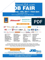 Sept. 14 JobNewsUSA - Com Job Fair