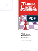 Alexander Kotov - Think Like A Grandmaster PDF