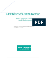 Dimensions of Communication PDF