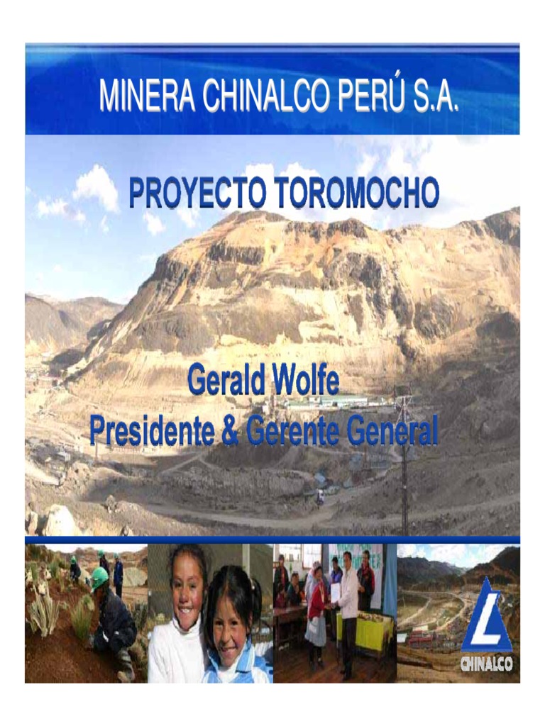 Chinalco-Open Pit Toromocho PDF | PDF | Industrias | Rieles