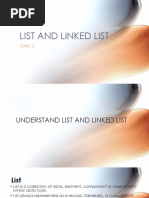 List and Linked List