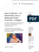 Java Open CV