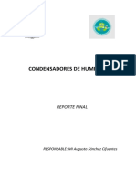 Implementación y prueba experimental de condensadores de humedad para extraer agua del ambiente