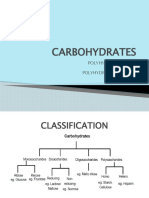 Carbohydrates: Polyhydroxyketone Polyhydroxyaldehyde