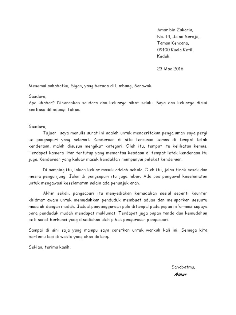 Jawapan Karangan Pdf