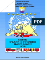 Staff Officers Handbook (March 2003)
