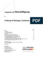 Atypische Beschäftigung in Freiburg, Hans Böckler Stiftung