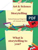 The Art & Science of Storytelling: Tabok National High School 28 January 2017