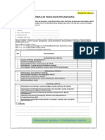 Formulir Masukan BPJS