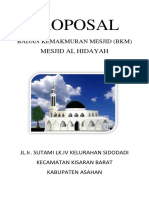 Proposal Masjid Al Hidayah