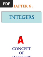 Chapter 6 Integers