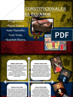 Cartas Constitucionales Del Ecuador