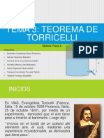 Teorema de Torricelli